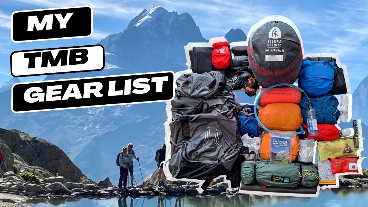 Tour Du Mont Blanc Gear list