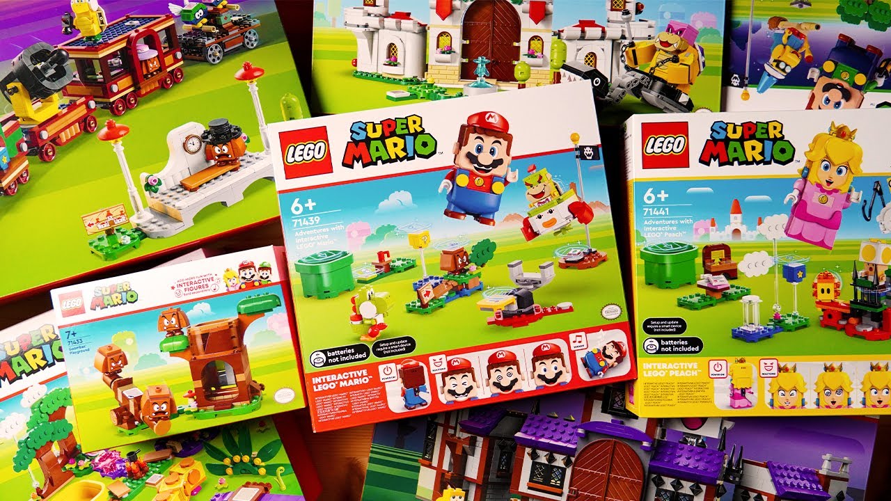 【NEW】All LEGO Super Mario sets to be released August 1, 2024  2024年8月1日発売 レゴスーパーマリオ 全セット
