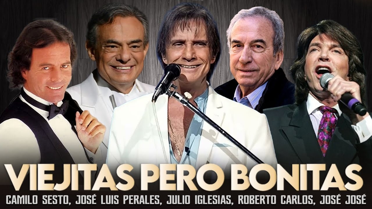 José Luis Perales, José José, Roberto Carlos, Julio Iglesias | Bonitas Baladas Románticas