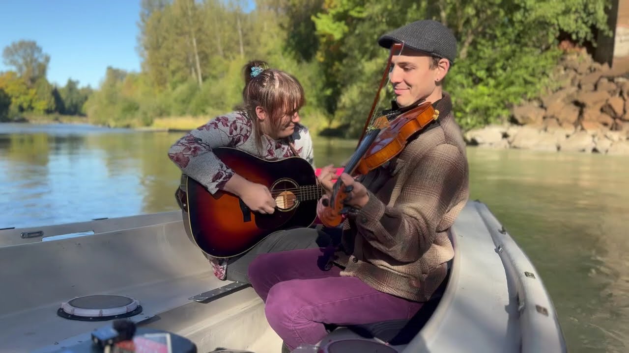 Alex Sturbaum & Brian Lyndsay of Countercurrent  perform 'Legacy Jigs'  on the Nisqually River