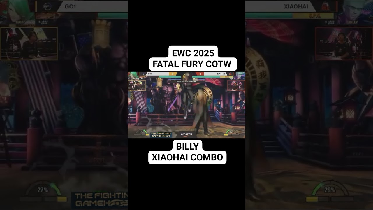 EWC FATAL FURY CITY OF THE WOLVES 2025 XIAOHAI  #ewc2025