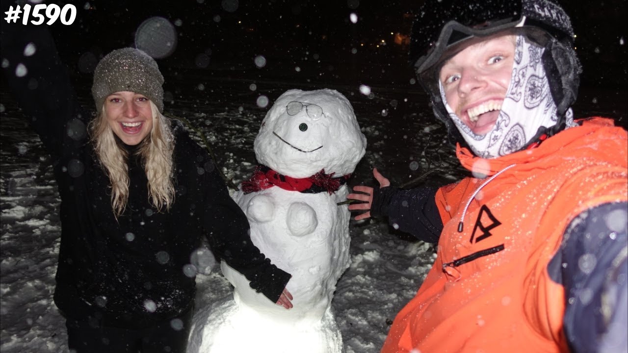 ONZE EIGEN SNEEUWVROUW! - ENZOKNOL VLOG #1590