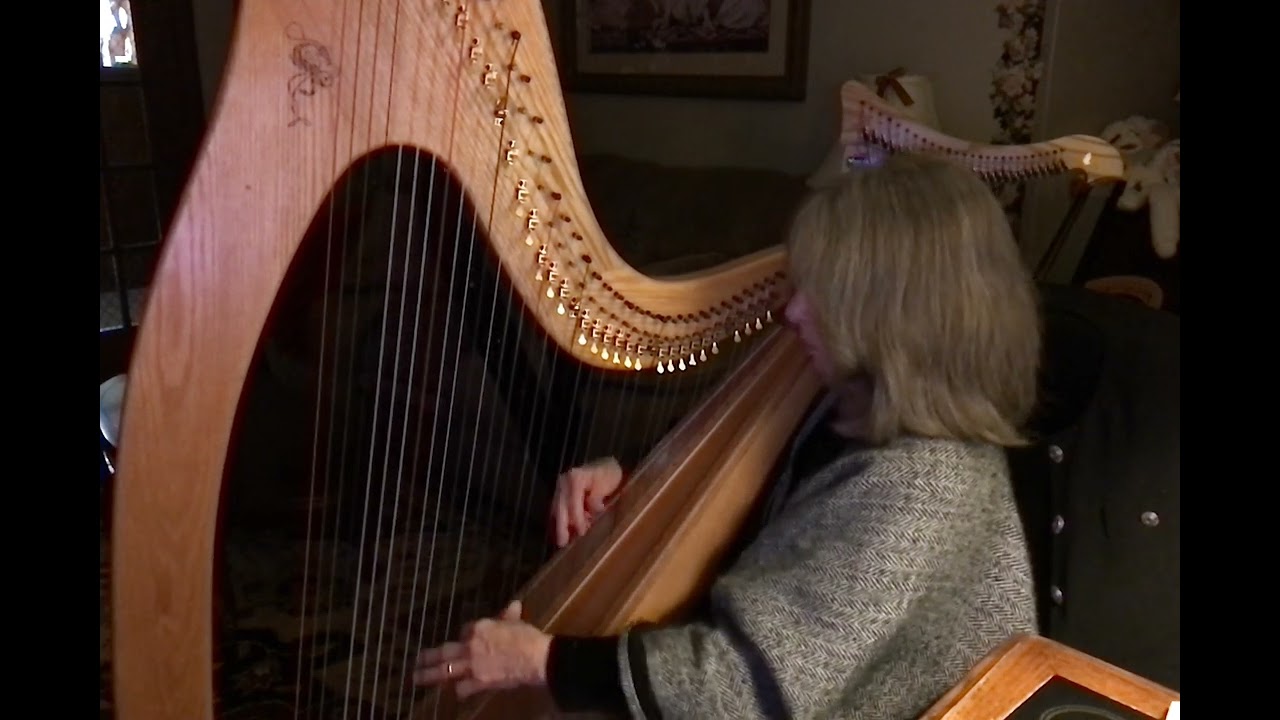 First Snow - Anne Crosby Gaudet - harpist Connie LoPorto