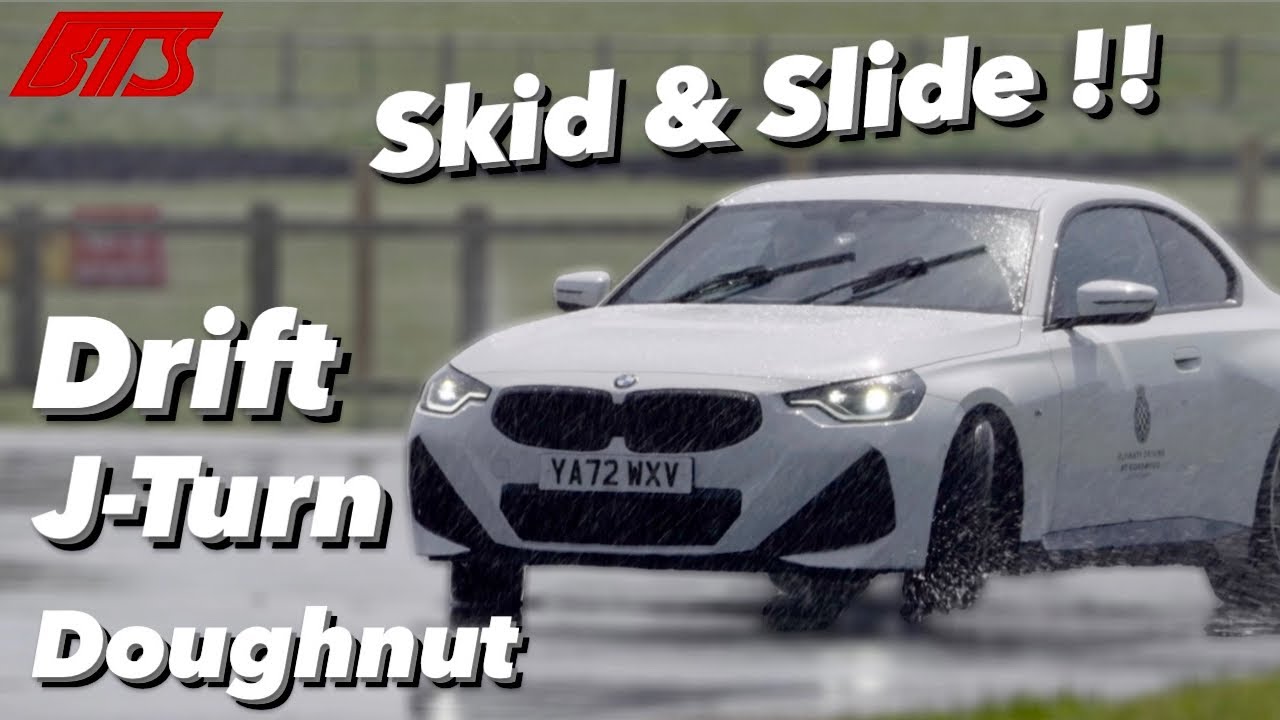 DRIFT | J-TURN | DOUGHNUTS @ Goodwood SkidPan | 4K