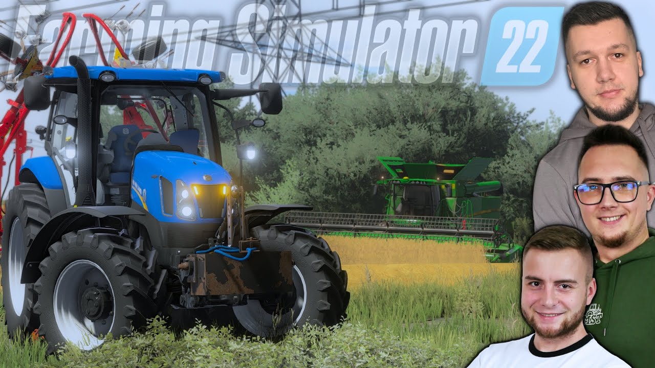 Przetrząsanie Łąki & Żniwa Pszeniczne!❤️ | FS22 🚜 Koledzy zza Miedzy #225 | ☆MST☆