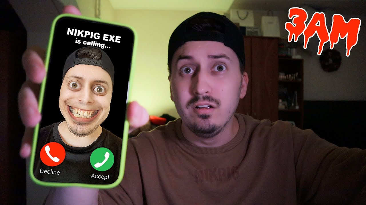 CREEPY звонит NIKPIG в 3 часа ночи