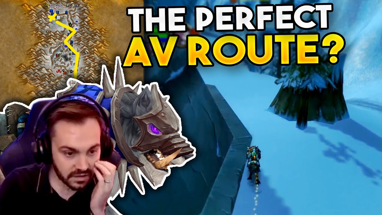 The perfect Alterac Valley path? - Horde to Alliance