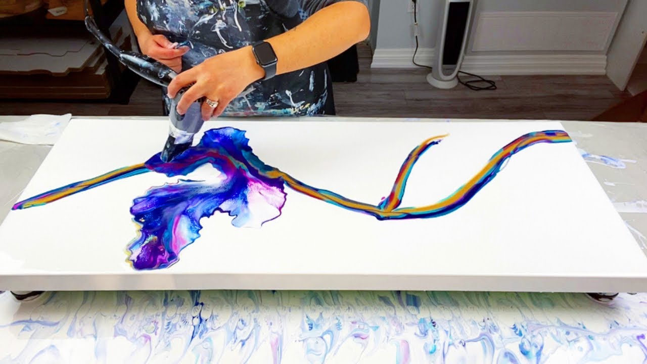 # 315 - AMAZING RICH COLOURS | Acrylic Pour Painting | Fluid Art