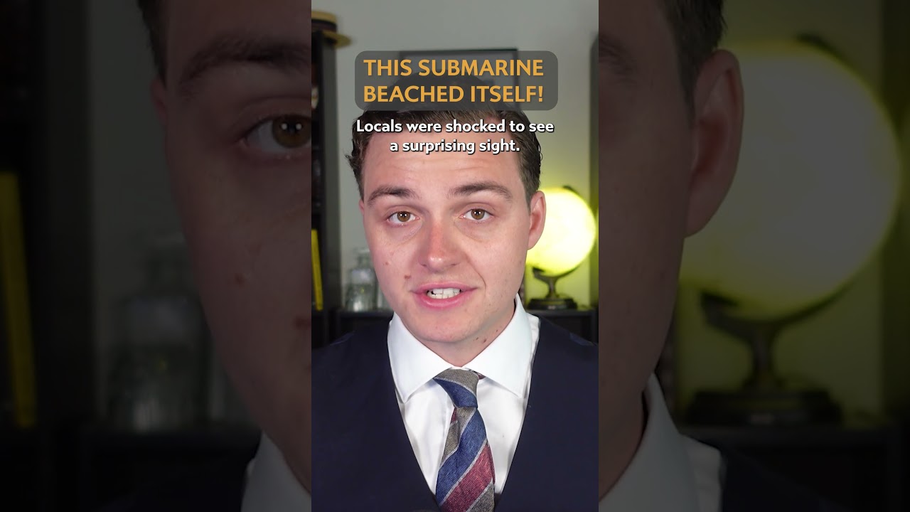 The Submarine That Beached Itself!