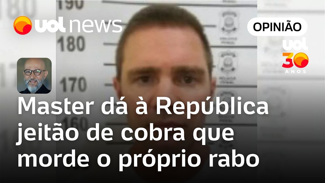Josias: Caso Master dá à República jeitão de cobra que morde o próprio rabo