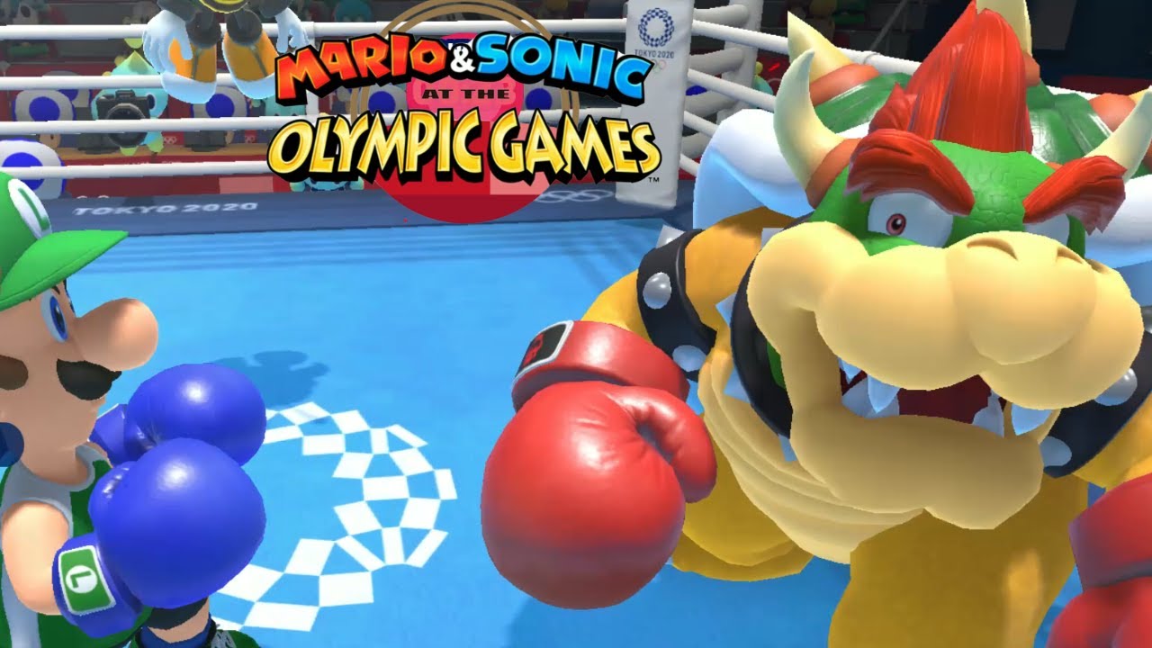 Boxing Hard Mario & Sonic At The Olympic Games Tokyo 2020 Boxing : Luigi Mario Sonic Yoshi Gameplay