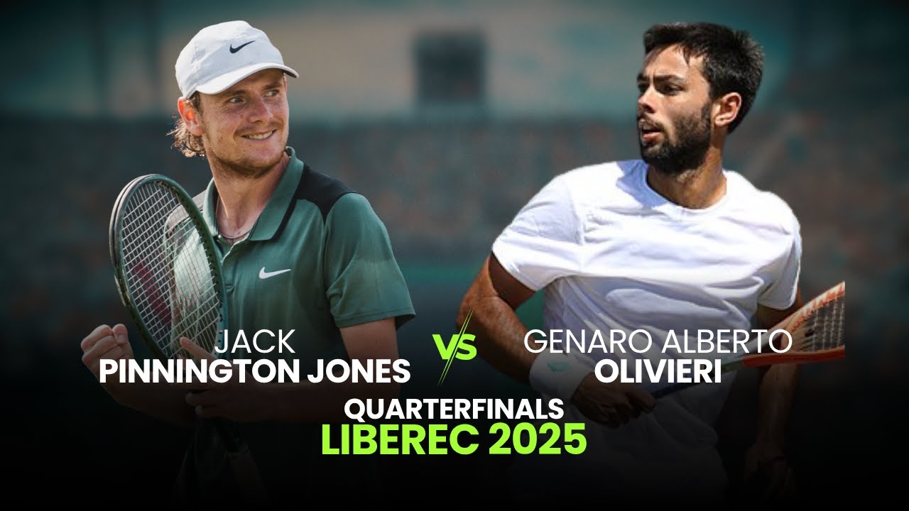 Jack Pinnington Jones vs Genaro Alberto Olivieri | Liberec 2025 QF | ATP Highlights
