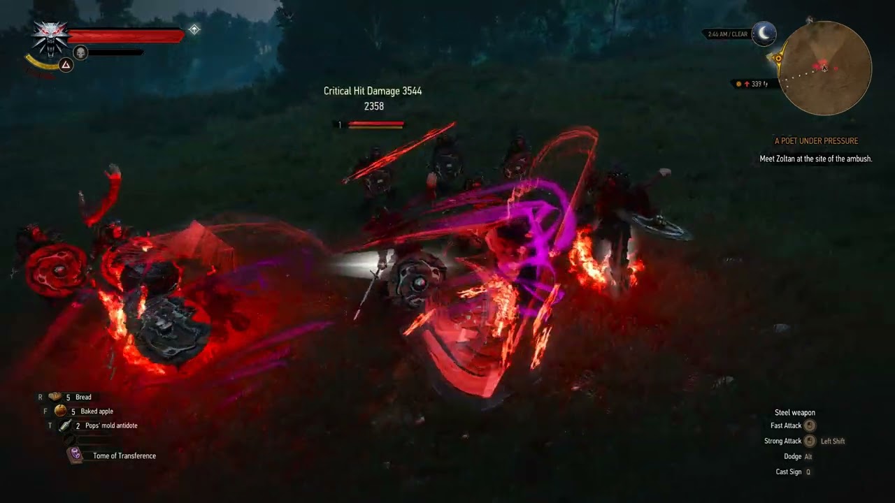 The Witcher 3 - Magic Spell Mod | Tome of Transference: Igni