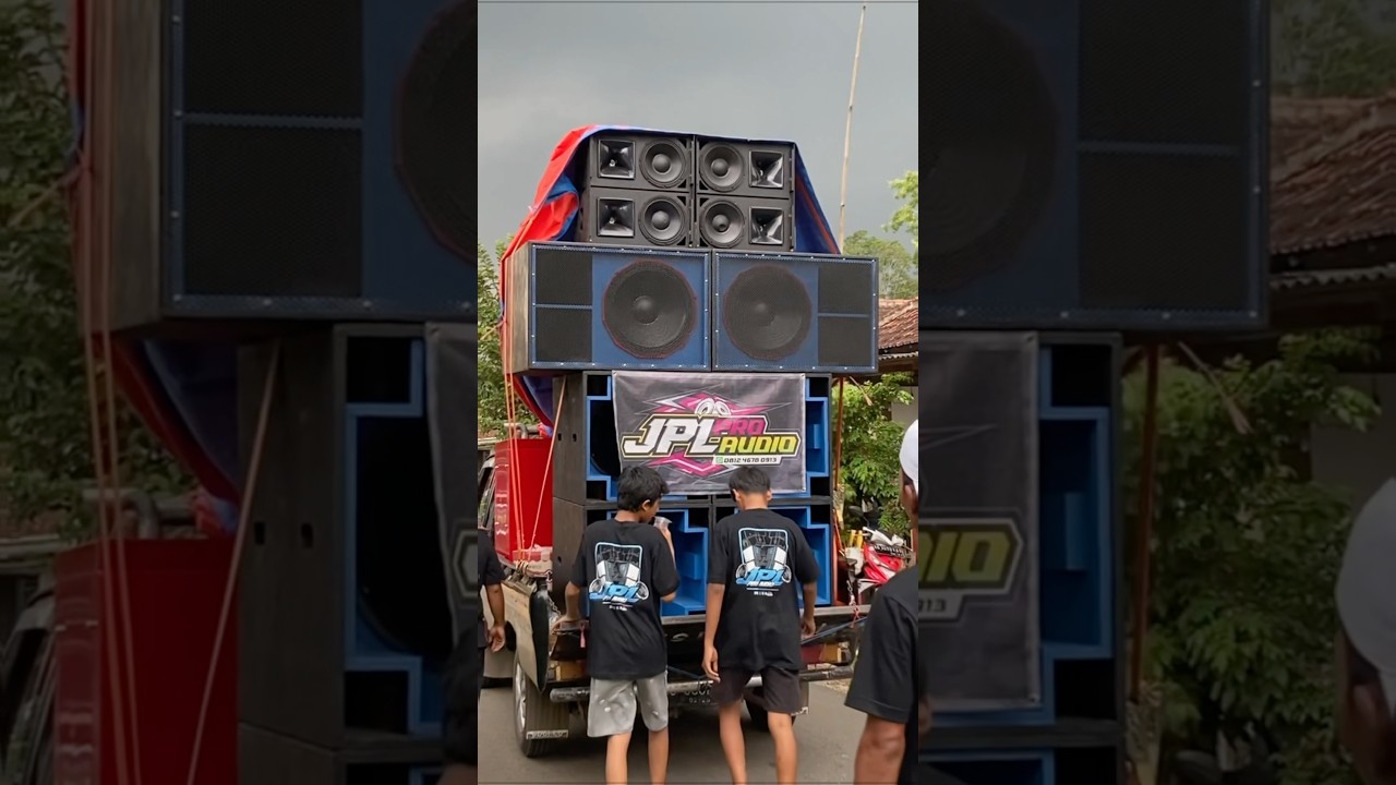 System dźwiękowy jpl audio 2 subplanar + sub cbs karnaval dsn jati mergayu