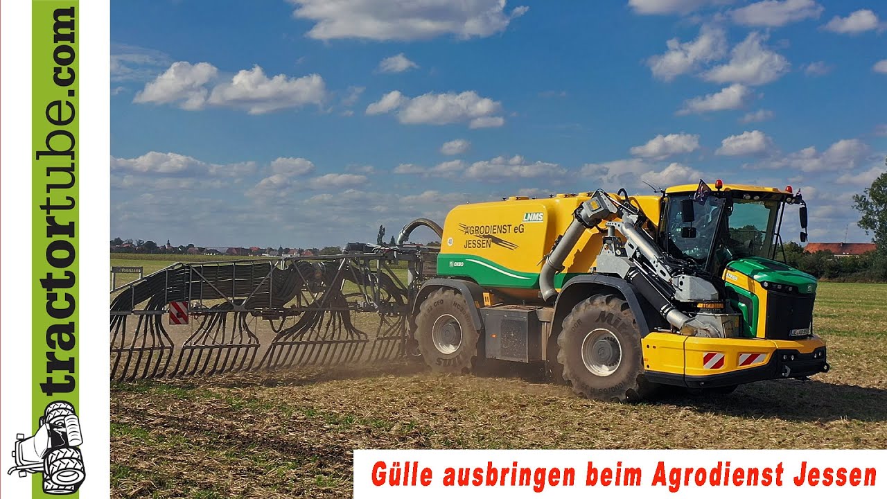 Erfahrungen mit dem OXBO Gülleselbstfahrer AT 5104 beim Agrodienst Jessen