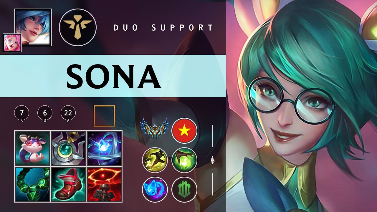 Sona Support vs Alistar - VN Challenger Patch 26.02