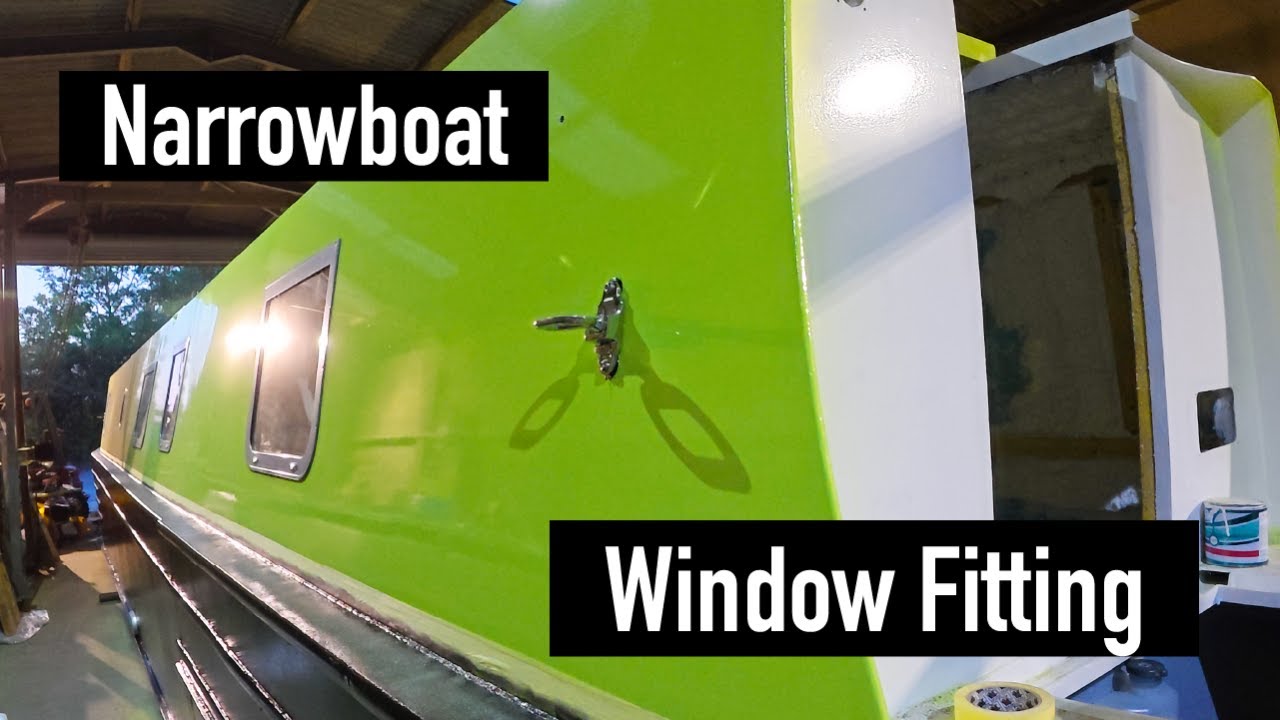 Episode 4 - Windows, Skylight and Engine Control - Narrowboat Susan Marie