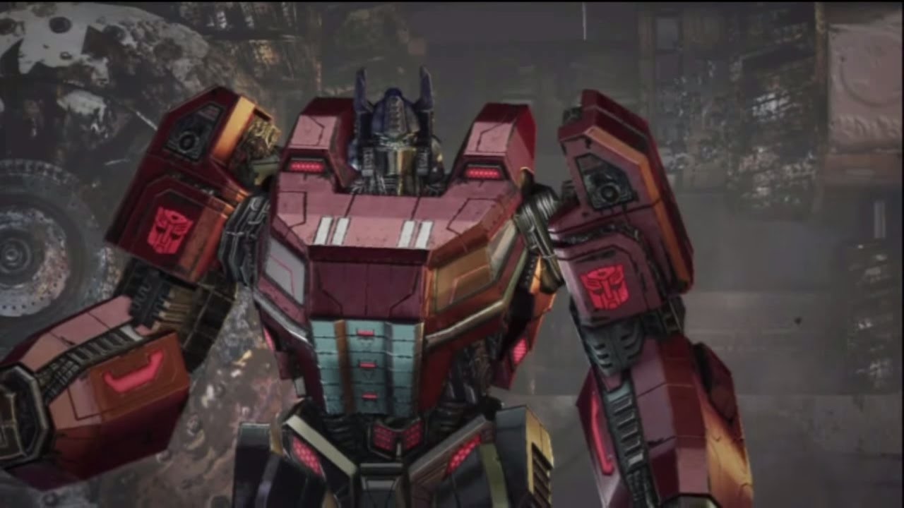 Transformers: Fall Of Cybertron - Chapter 3: Metroplex Heeds the Call (G1 Optimus Prime)
