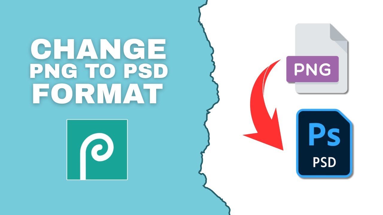 How to Change PNG Format to PSD in Photopea