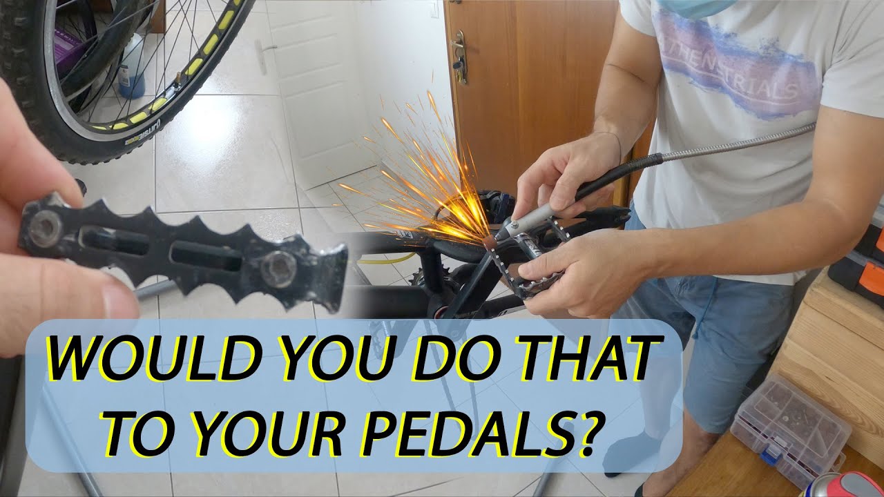 How to improve the grip of your caged pedals