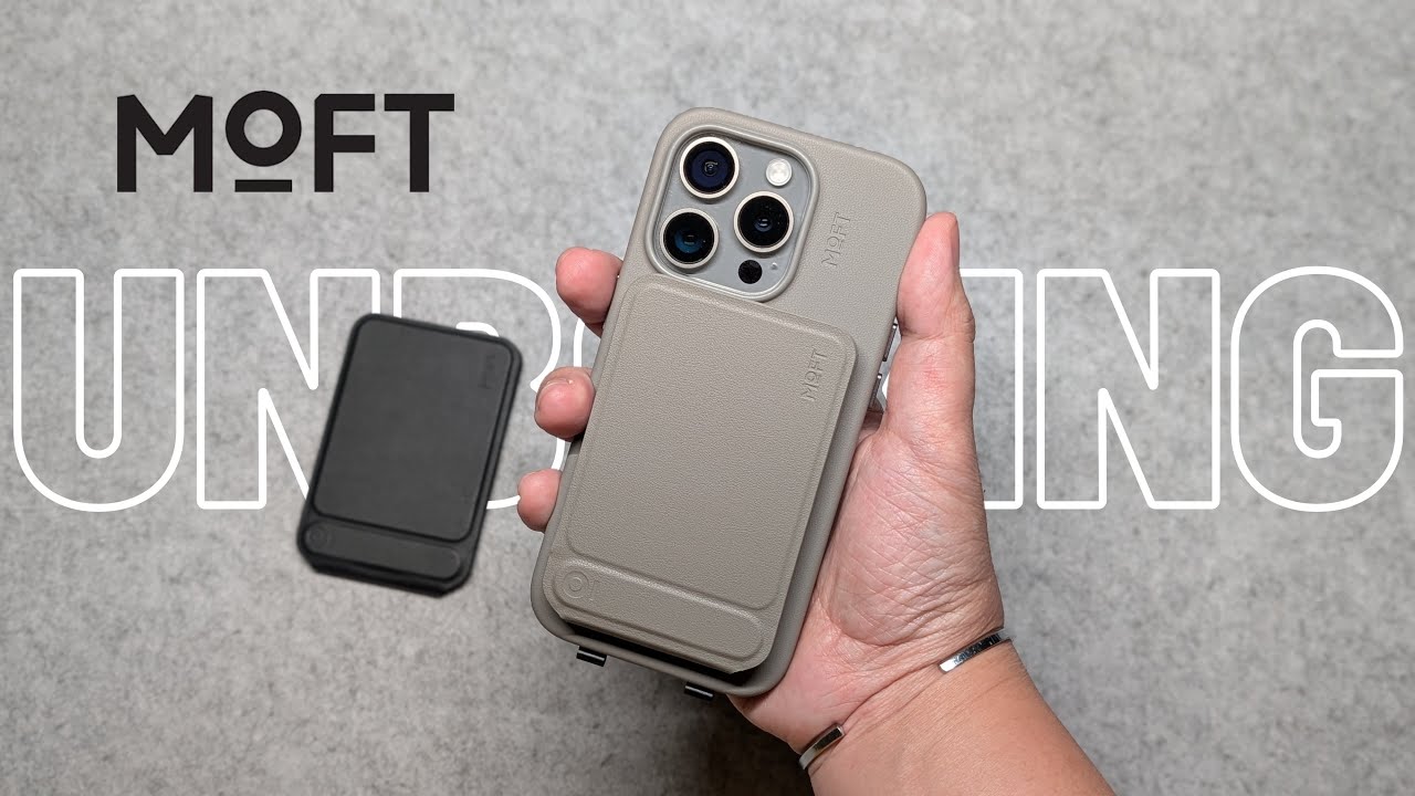 Tripod in your pocket | ASMR UNBOXING MOFT Snap Tripod Wallet + MOVAS Case