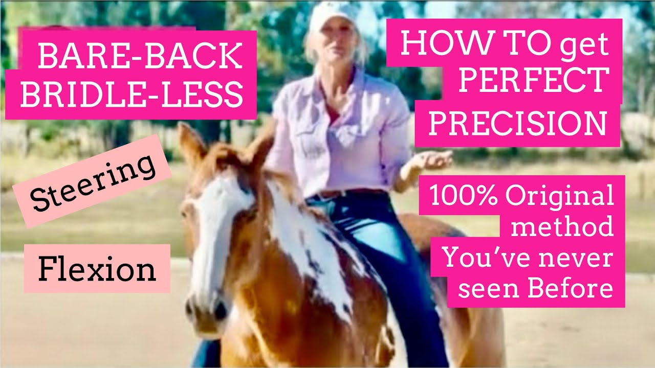How To Use Targets For Bareback And Bridleless Horse Riding | LaraCoventryCox.com