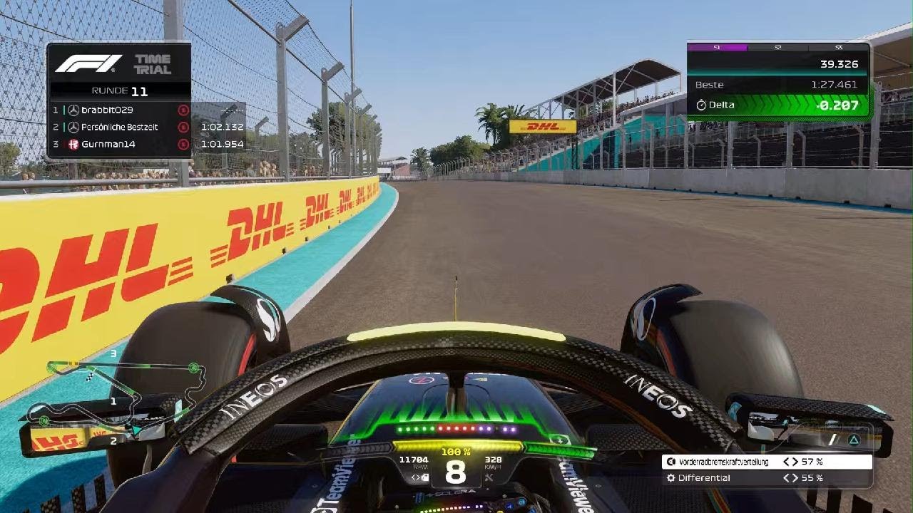 F1 23 USA - Miami Hotlap + Setup / Top 3% + Top 300 on PlayStation