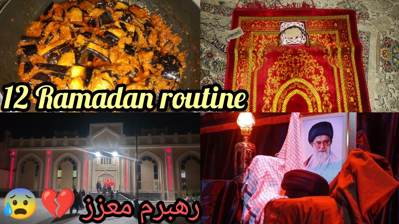 ||Ramzan 🌜 Day 12  Routine ||a Bad day For Muslim💔 we lost you Agha😰😭