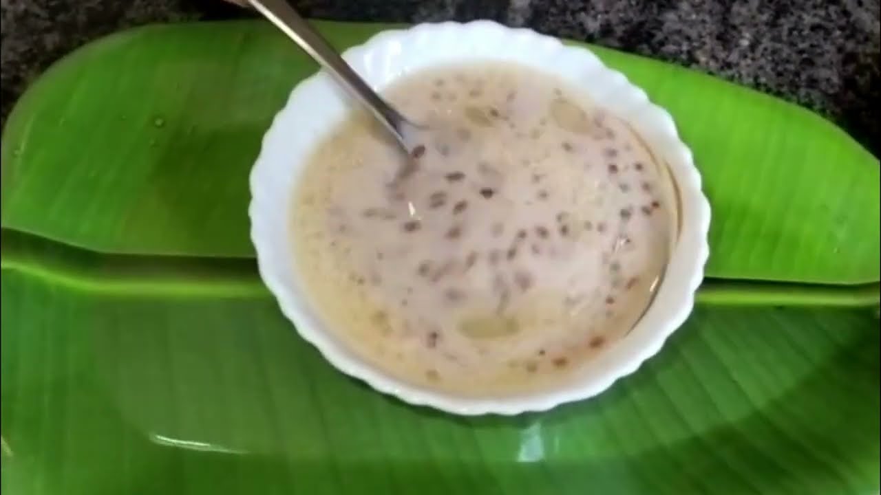 ಆಳ್ವಿ ಪಾಯಸ  | Aliv drink Recipe | Weight loss | #home #Alivkheer
