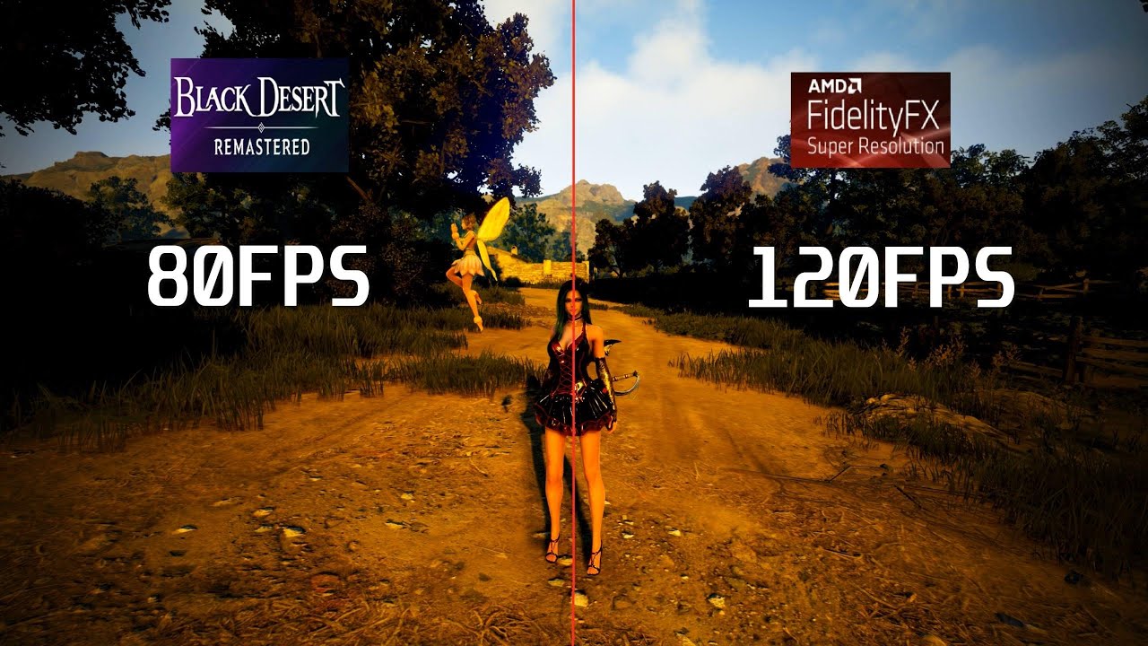 Black Desert AMD Fidelity FX Технология дарующая FPS
