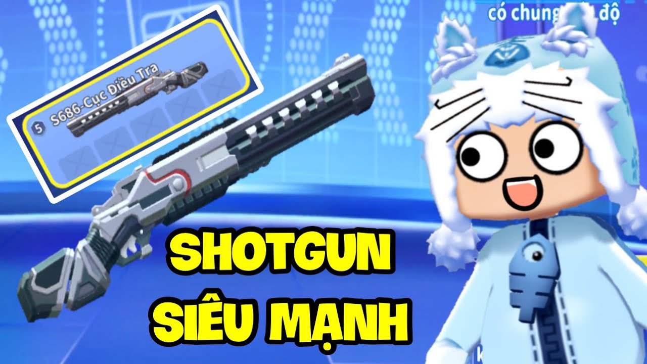 LẦN ĐẦU DÙNG SHOTGUN | MEOWPEO TRẢI NGHIỆM S686 CỤC ĐIỀU TRA SIÊU MẠNH TRONG MINI WORLD ROYALE