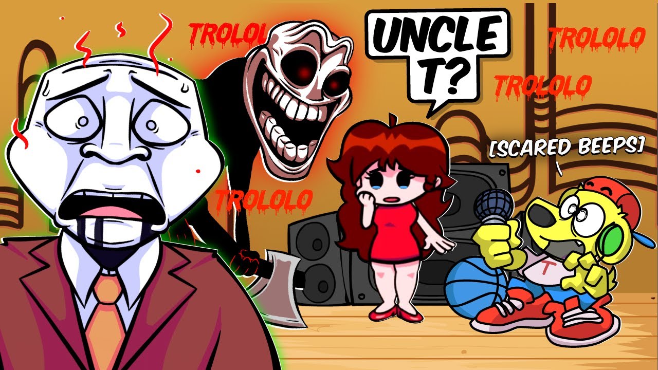 Friday Night Funkin, но у MR TROLOLO есть СЕКРЕТНО ... FNF Mods #84