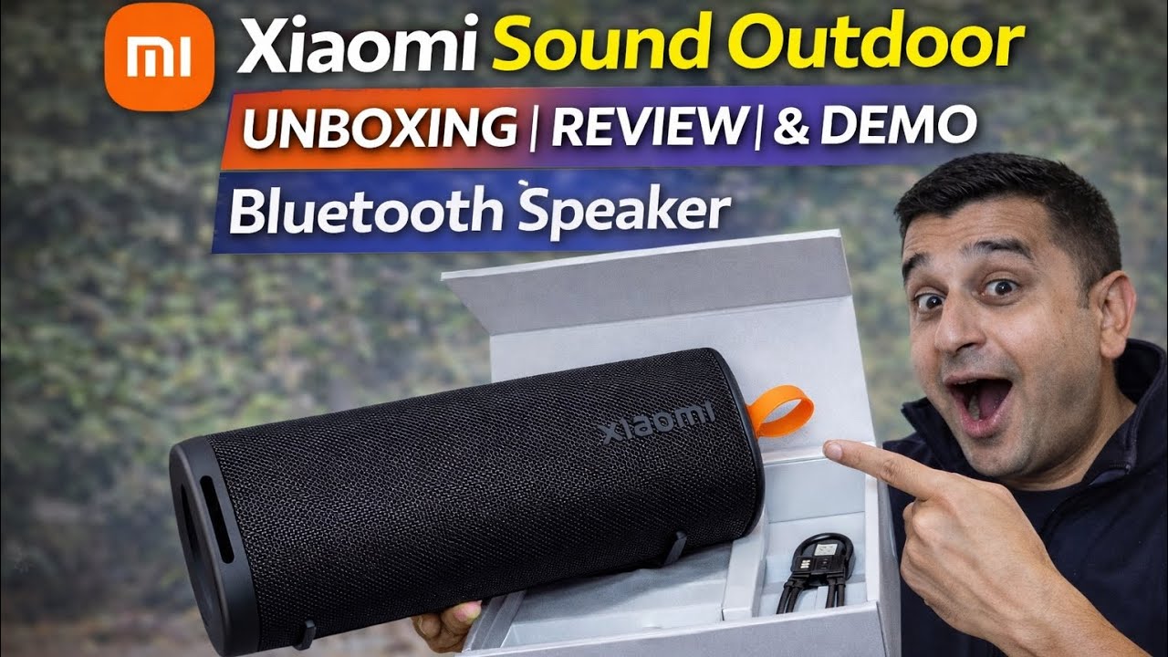 Xiaomi sound outdoor bt speaker #mi #xiaomi #btspeaker 
