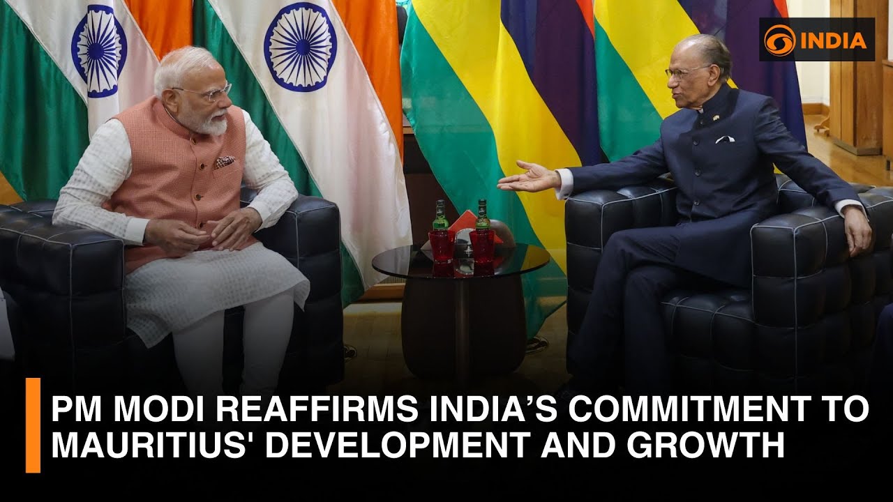 PM Modi Reaffirms India&rsquo;s Commitment to Mauritius' Development and Growth