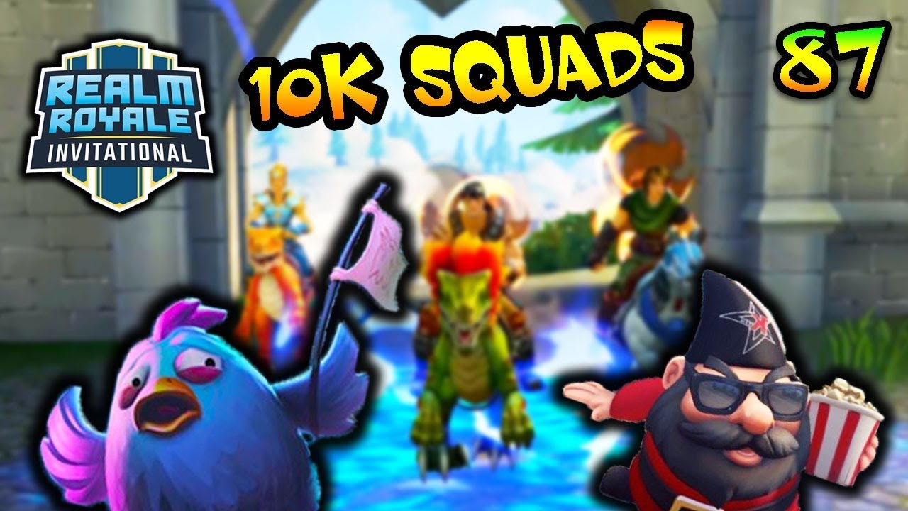 Realm Royale Invitational $10K Squads Funny Moments - Realm Royale Highlights Funny Moments #87