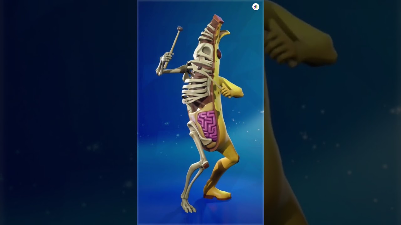 Emote Xylo bone - Fortnite Peely🔥 #shorts #fortnite