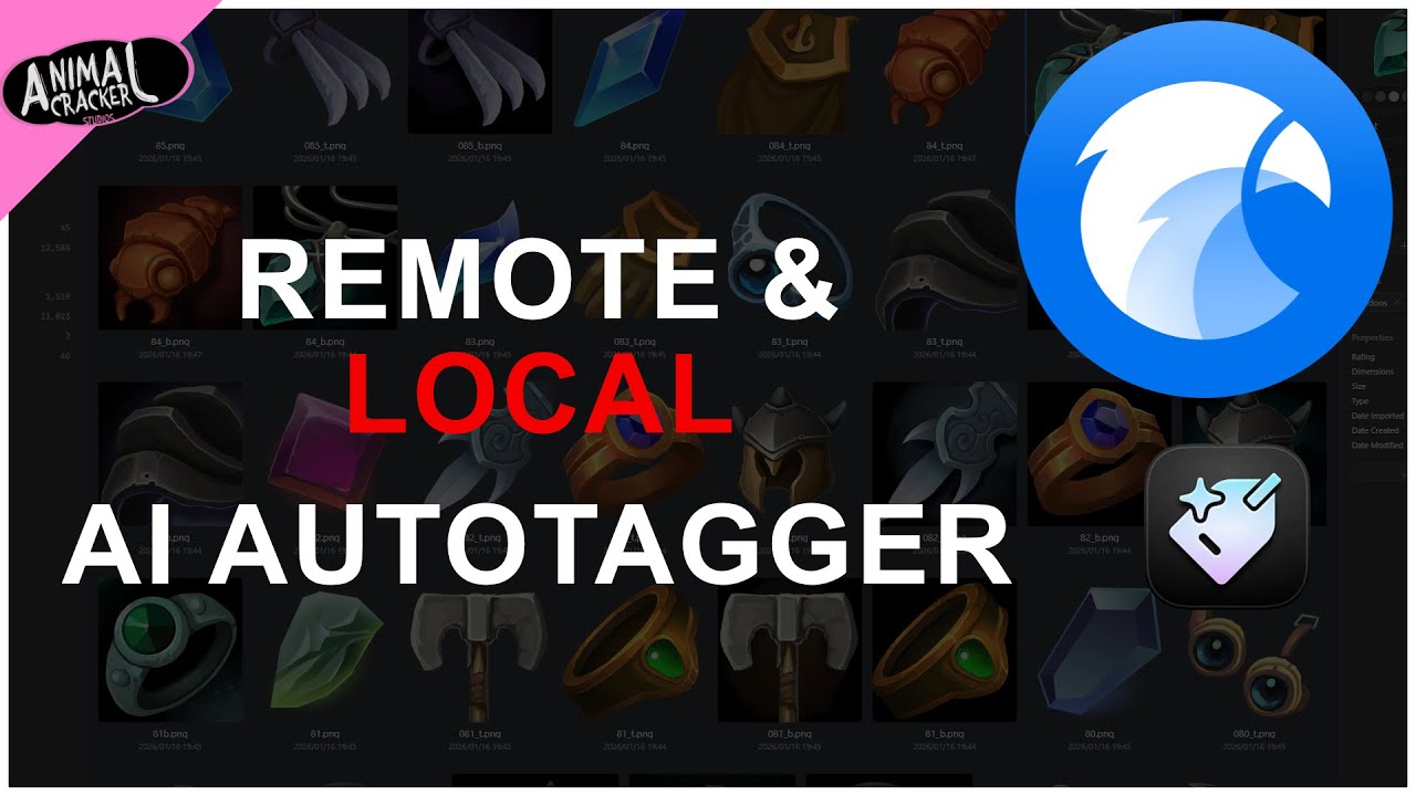 Describe and Tag Your Digital Assets Easily | Eagle AI Autotagger