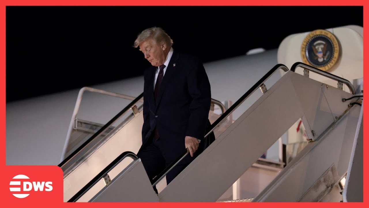 FULL ARRIVAL: Trump Arrives in Florida, Sparks Speculation on Upcoming Political Moves | AC1B