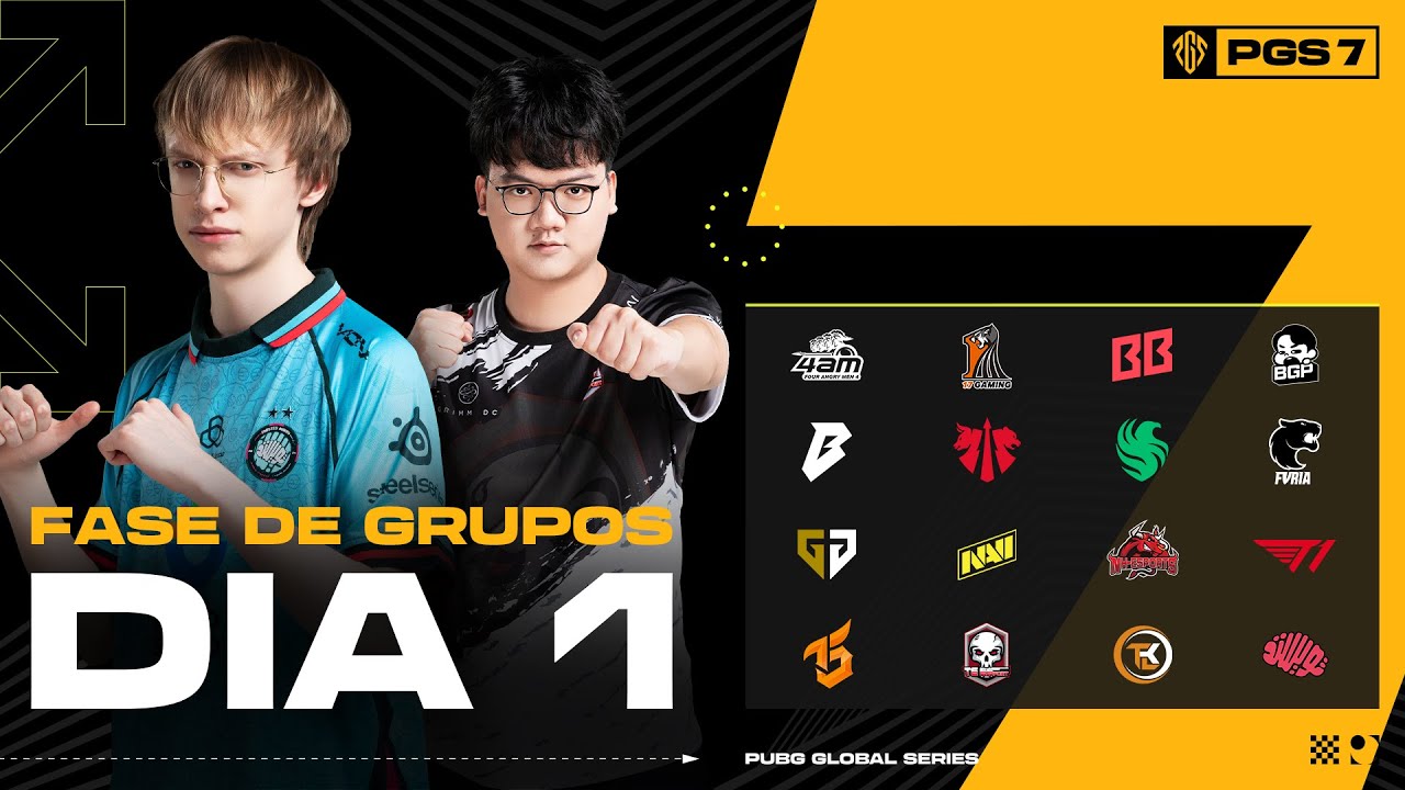 PUBG Global Series 7 - Fase de Grupos - DIA 1