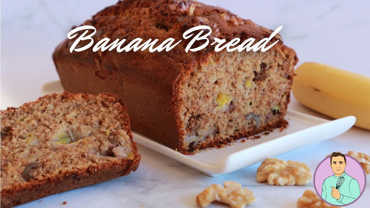 🍞 BANANA BREAD o PAN DE PLATANO 🍌 Receta en 5 minutos fácil y sin esperas