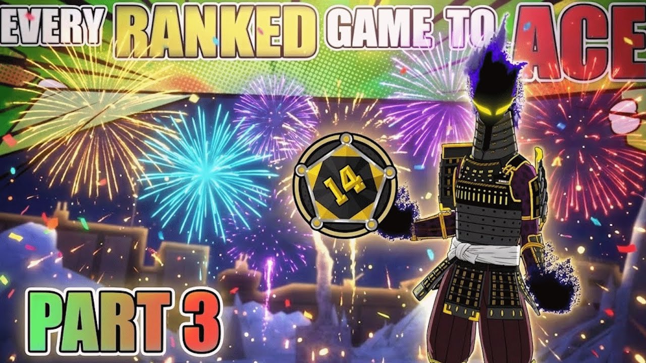EVERY RANKED GAME TO ACE W/ KUROGIRI #3 | My Hero Ultra Rumble