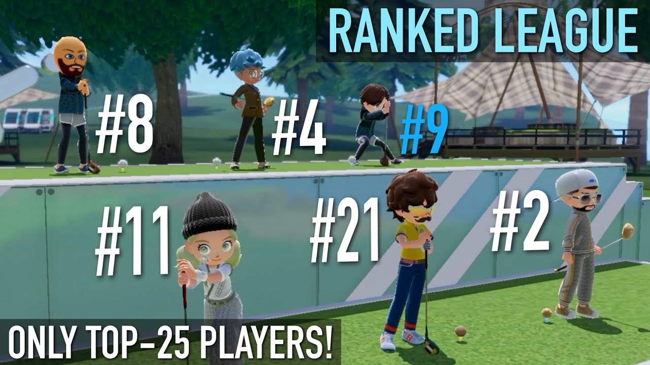 The Most Ridiculous RANKED Switch Sports Golf Matches I've Ever Played