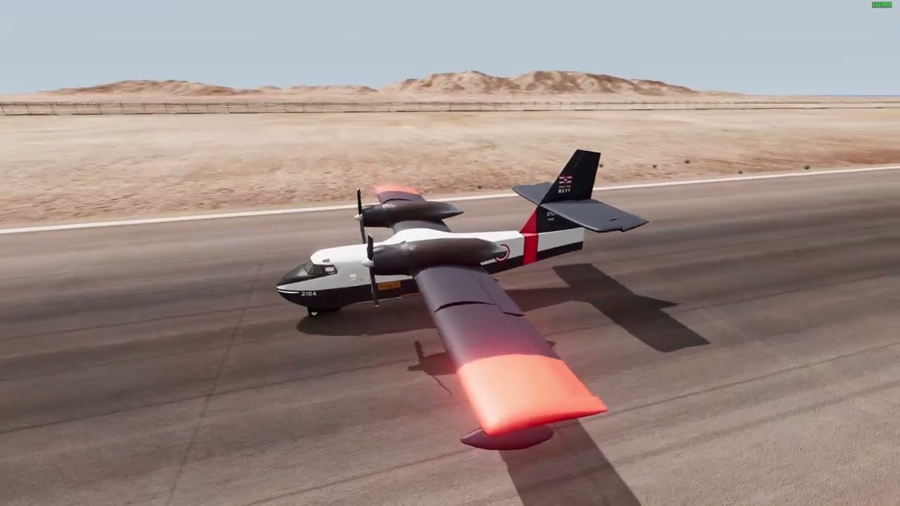 beamng drive plane crashes 109