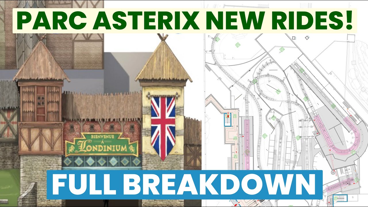 NEW Indoor Intamin Multi Dimension Coaster Coming to France! What We Know About Parc Astérix 2028!
