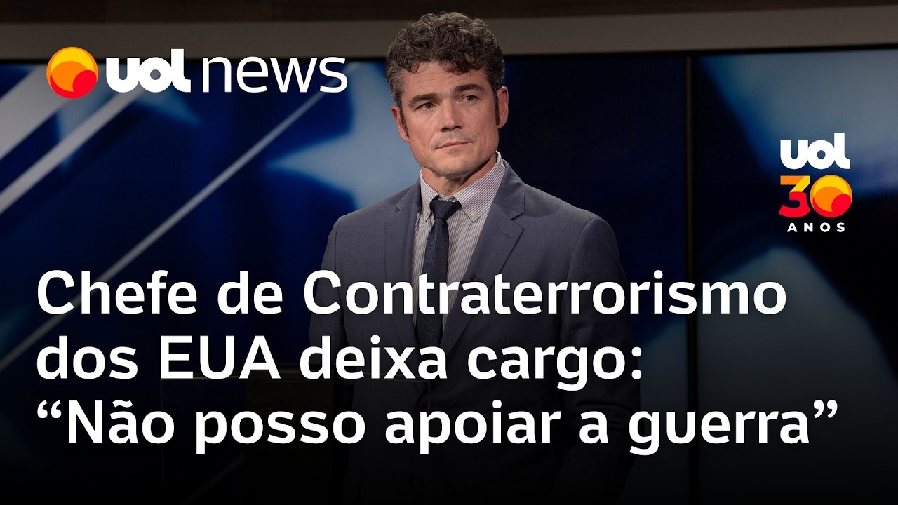Chefe de Contraterrorismo dos EUA renuncia por guerra; Mari Sanches: 'Situação doméstica explosiva'