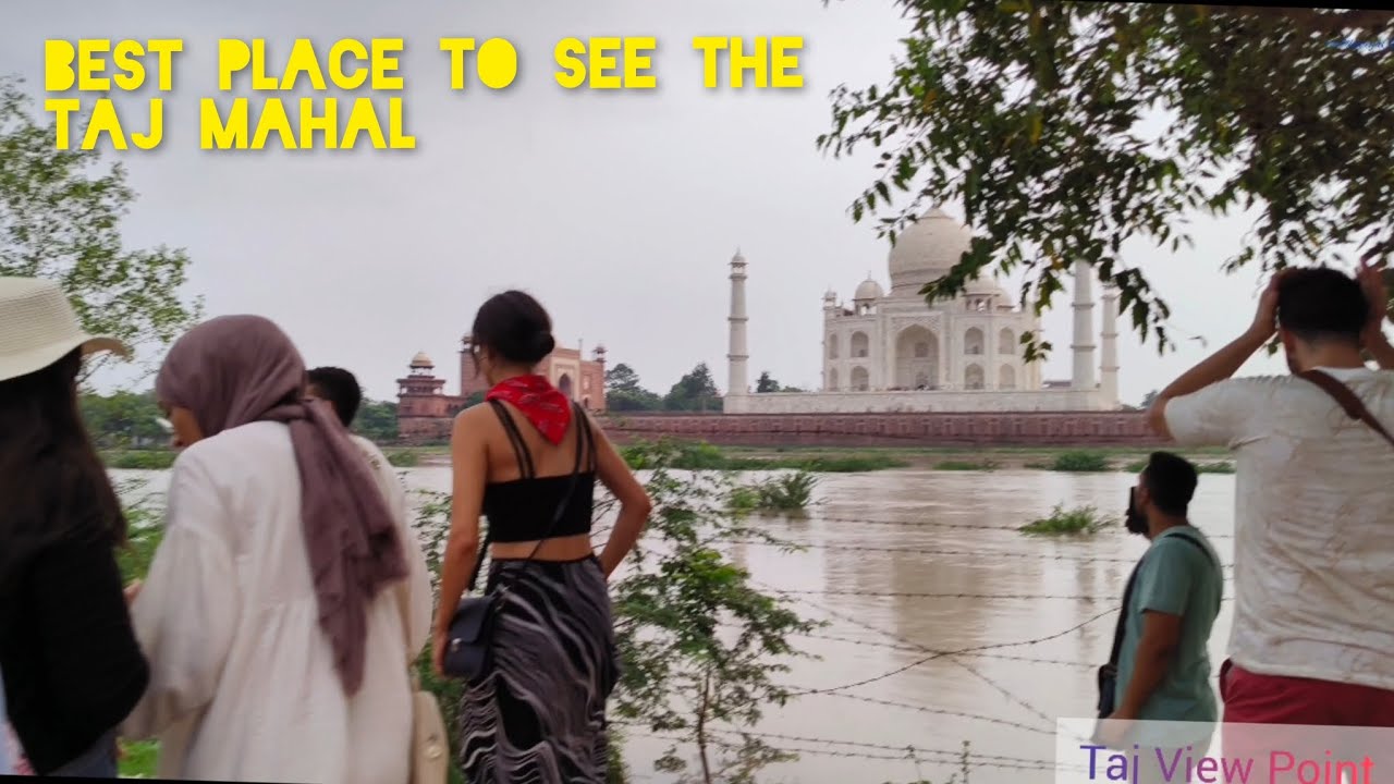 Taj View Point & Mehtab Bagh Agra Best place to see the Taj Mahal #agra #travelvlog #mehtabbagh