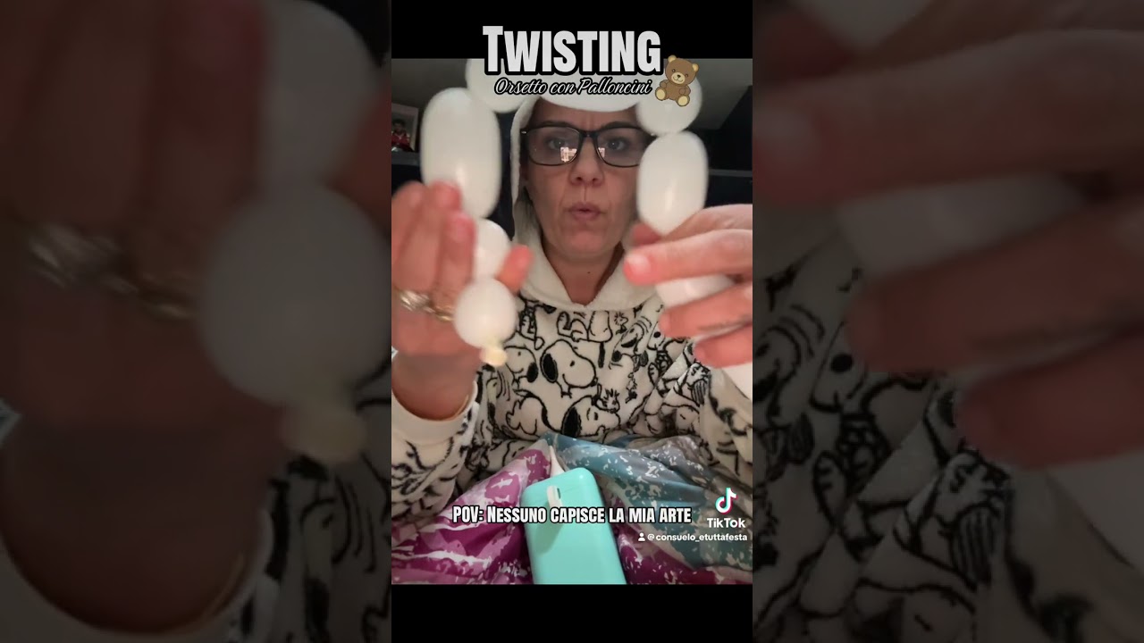 Tutorial orso con palloncini Twisting 