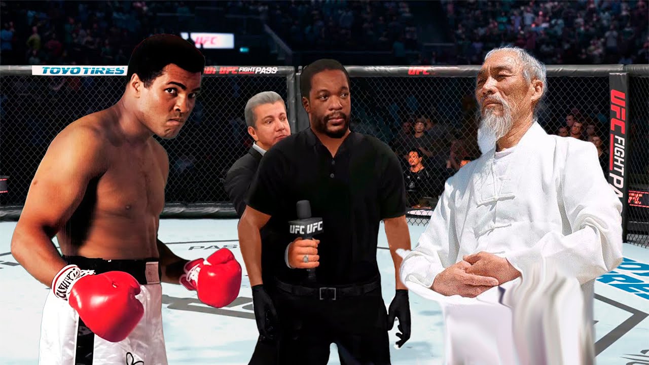 UFC5 Muhammad Ali vs White Dragon EA Sports UFC 5