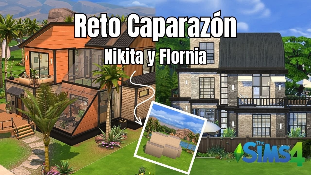 Reto Caparazón Nikita y Flornia- Sims 4- No cc (ASMR)
