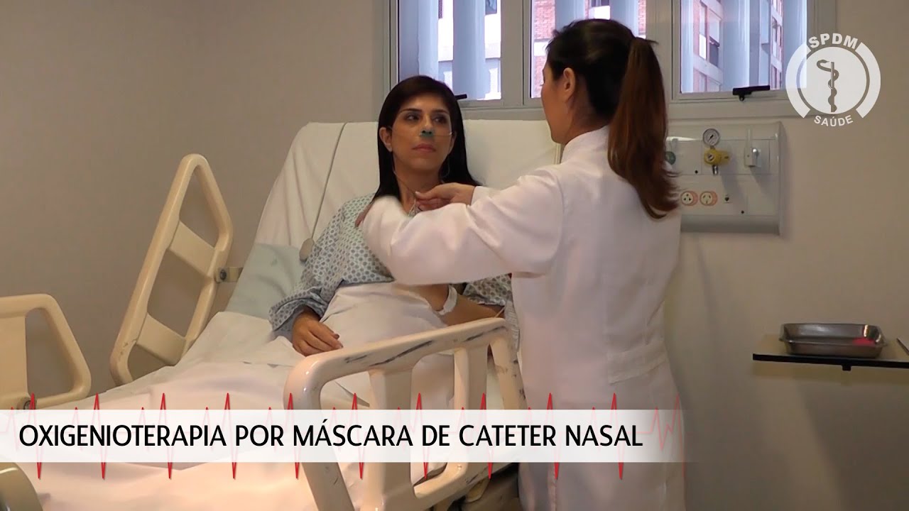 Oxigenioterapia por Máscara de Cateter Nasal